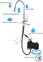 Kitchen Sink Taps Sensor Automatic Mixer Faucet