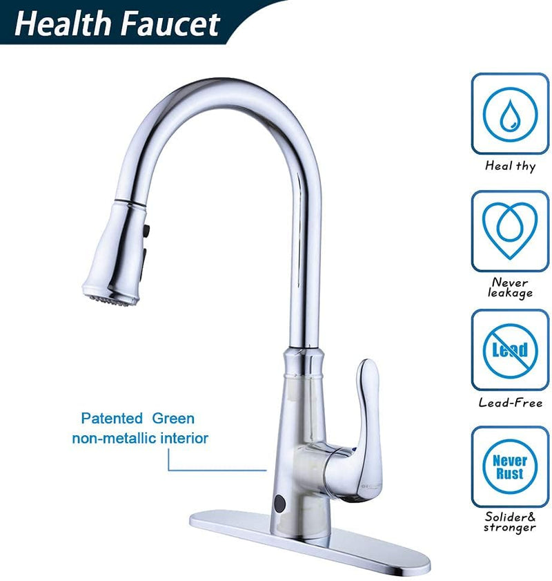 Kitchen Sink Taps Sensor Automatic Mixer Faucet