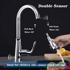 Kitchen Sink Taps Sensor Automatic Mixer Faucet