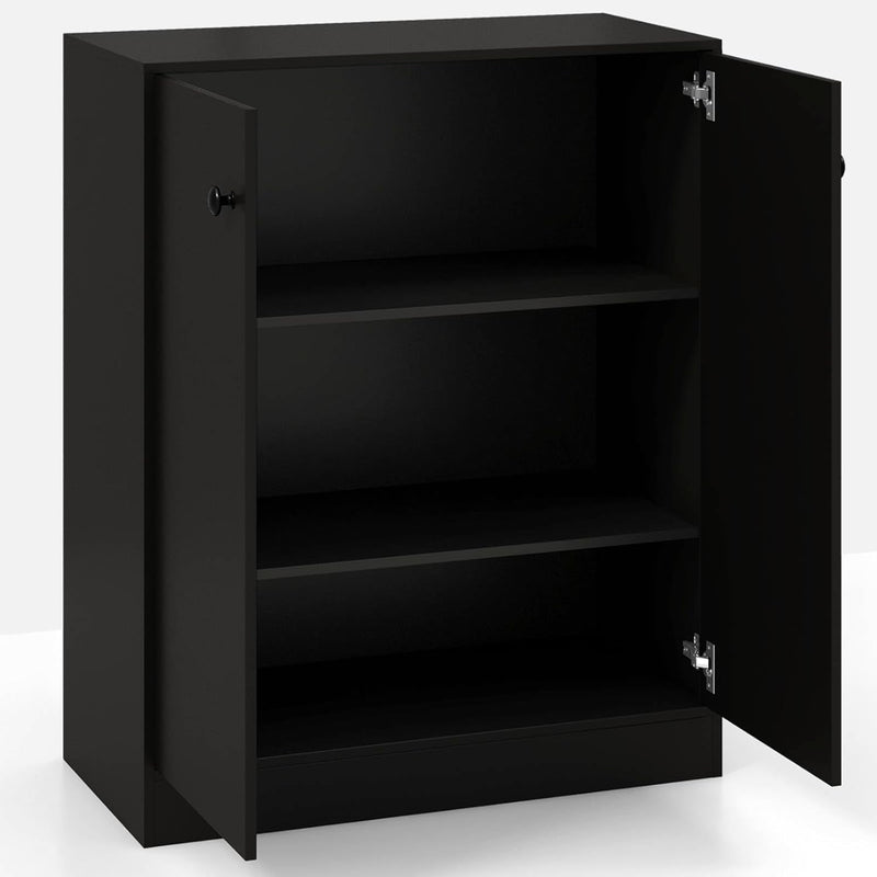 Kitchen Storage Cabinet Wooden Buffet Sideboard with Doors
