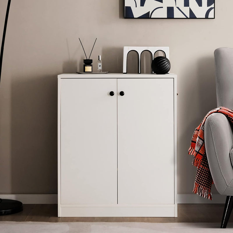 Kitchen Storage Cabinet Wooden Buffet Sideboard with Doors
