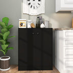 Kitchen Storage Cabinet Wooden Buffet Sideboard with Doors