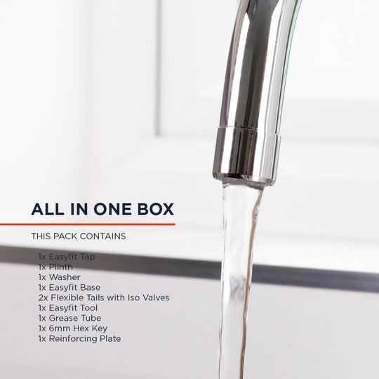 Kitchen Tap Chrome Ec Snk Ef C