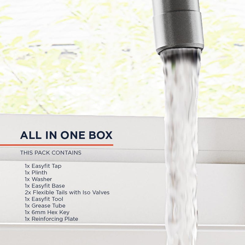 Kitchen Tap Chrome Ec Snk Ef C