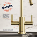 Kitchen Tap Chrome Ec Snk Ef C