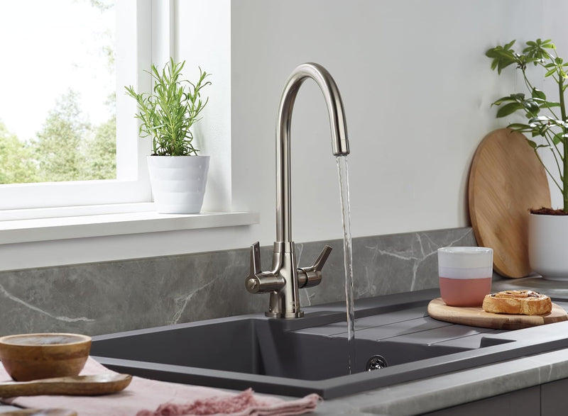 Kitchen Tap Chrome Ec Snk Ef C