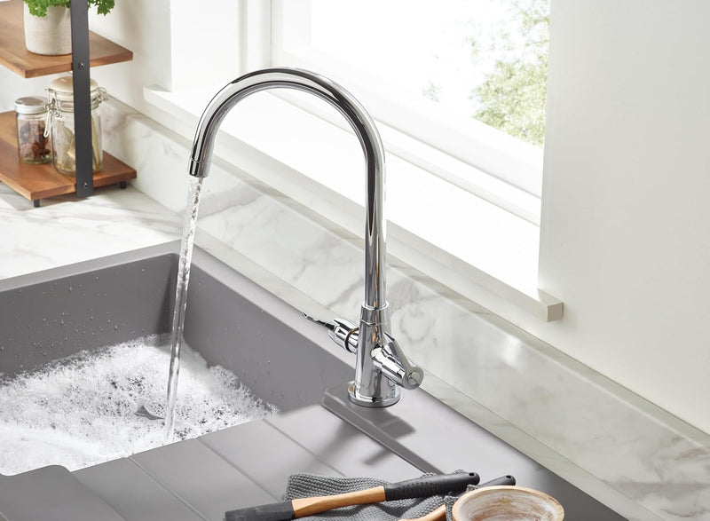 Kitchen Tap Chrome Ec Snk Ef C