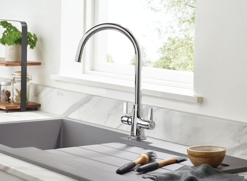 Kitchen Tap Chrome Ec Snk Ef C