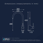 Kitchen Tap Chrome Pst Efsnk C