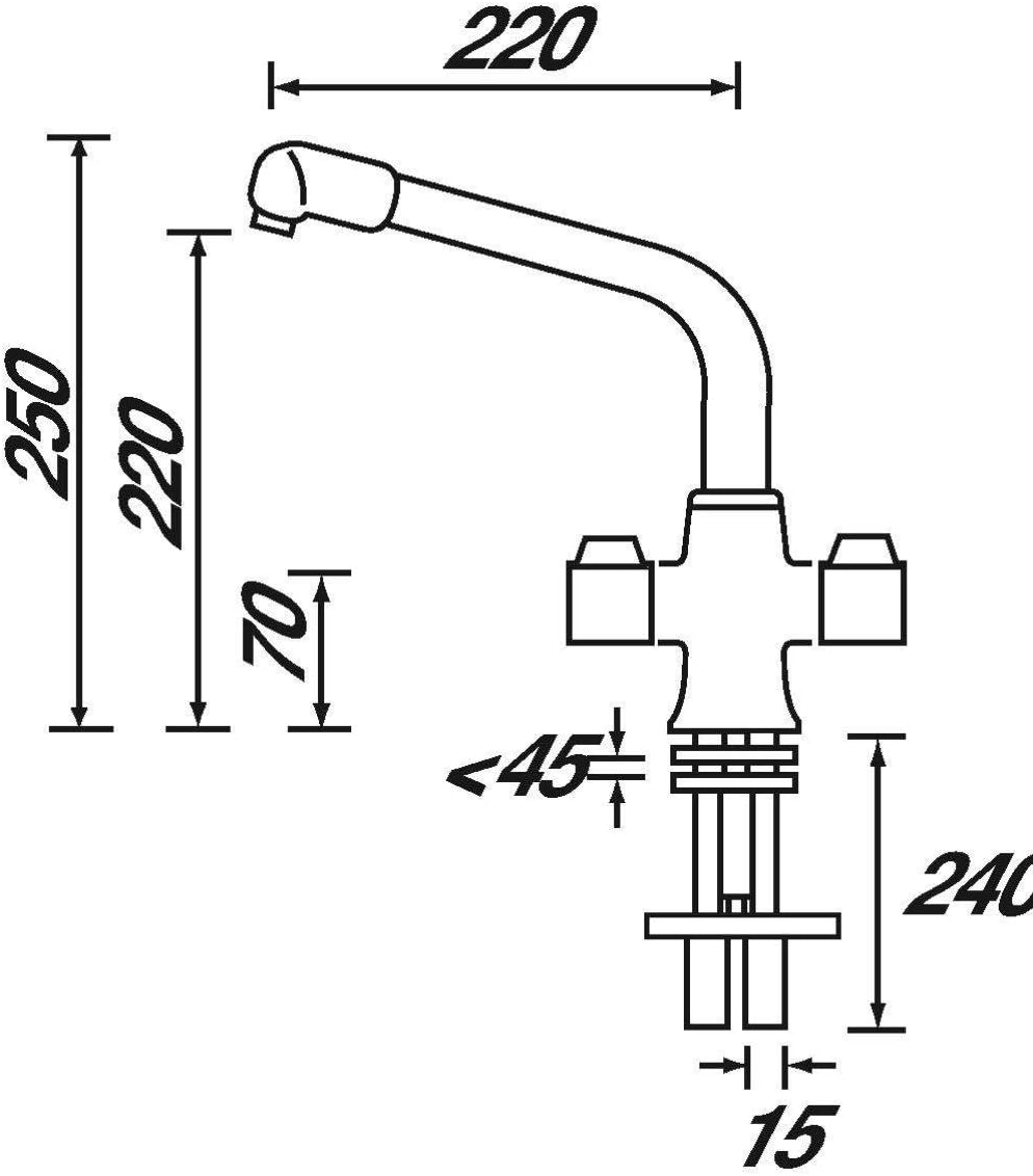 Kitchen Tap Mh Snk Ef