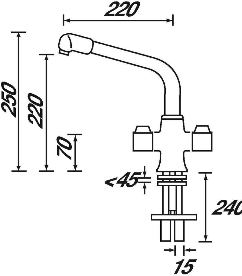 Kitchen Tap Mh Snk Ef