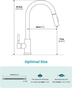 Kitchen Tap Mixer Taps with Pull Out Spray