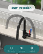 Kitchen Tap Mixer Taps with Pull Out Spray