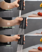 Kitchen Tap Mixer Taps with Pull Out Spray