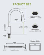 Kitchen Tap Mixer Taps with Pull Out Spray