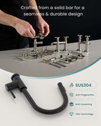 Kitchen Tap Mixer Taps with Pull Out Spray