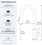 Kitchen Tap Mixer Taps with Pull Out Spray