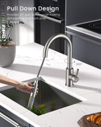 Kitchen Tap Mixer Taps with Pull Out Spray