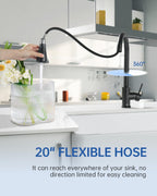 Kitchen Tap Mixer Taps with Pull Out Spray