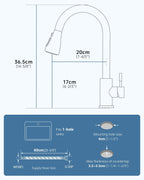 Kitchen Tap Mixer Taps with Pull Out Spray