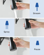 Kitchen Tap Mixer Taps with Pull Out Spray