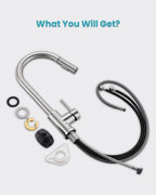 Kitchen Tap Mixer Taps with Pull Out Spray