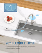 Kitchen Tap Mixer Taps with Pull Out Spray