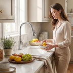 Kitchen Tap Mixer Taps with Pull Out Spray