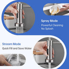 Kitchen Tap Mixer Taps with Pull Out Spray