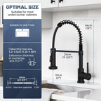 Kitchen Tap Mixer Taps with Pull Out Spray