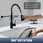 Kitchen Tap Mixer Taps with Pull Out Spray