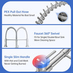 Kitchen Tap Mixer Taps with Pull Out Spray