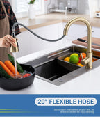 Kitchen Tap Mixer Taps with Pull Out Spray