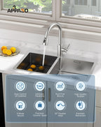 Kitchen Tap Mixer Taps with Pull Out Spray