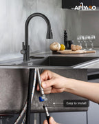 Kitchen Tap Mixer Taps with Pull Out Spray