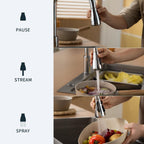 Kitchen Tap Mixer Taps with Pull Out Spray