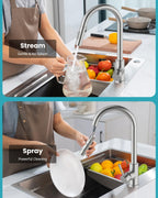 Kitchen Tap Mixer Taps with Pull Out Spray