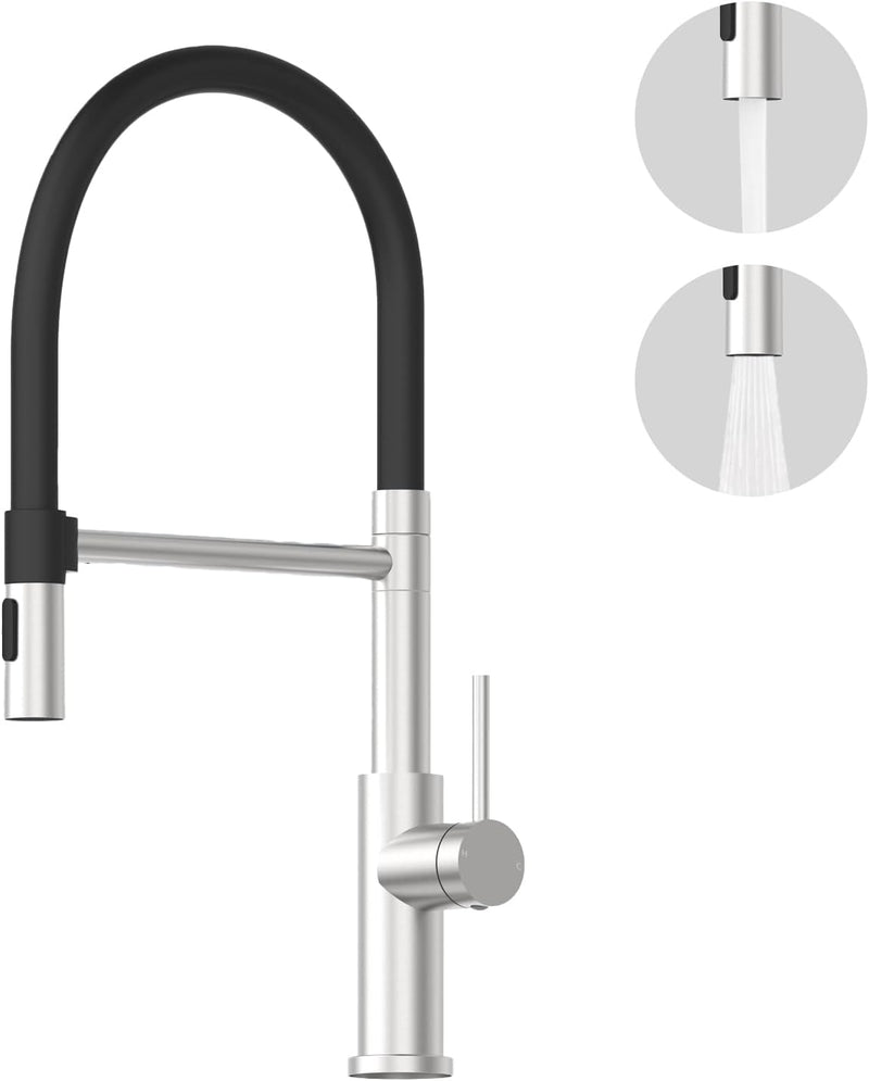 Kitchen Tap Pull Down Spray Sink Mixer Single