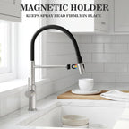 Kitchen Tap Pull Down Spray Sink Mixer Single