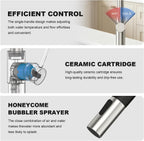 Kitchen Tap Pull Down Spray Sink Mixer Single