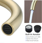 Kitchen Tap Stainless Steel Sink Mixer Taps Monobloc