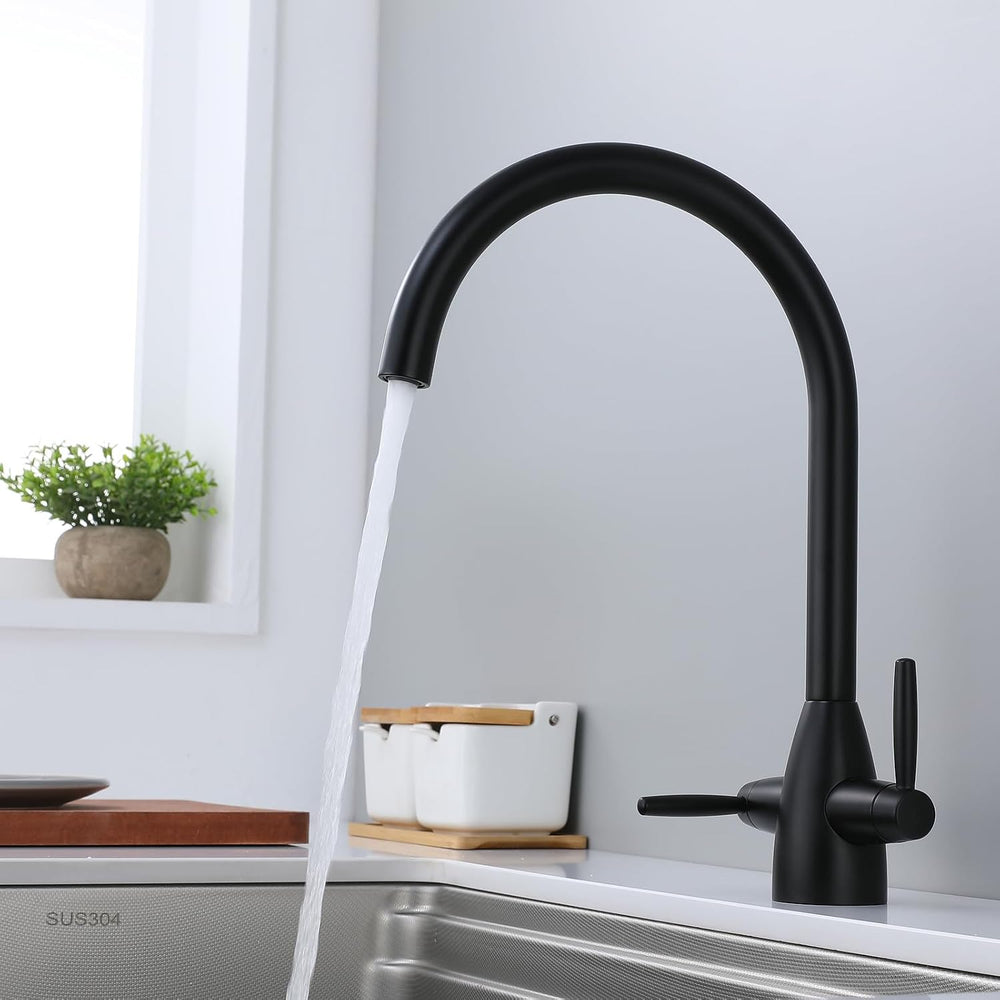 Kitchen Tap Stainless Steel Sink Mixer Taps Monobloc
