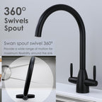 Kitchen Tap Stainless Steel Sink Mixer Taps Monobloc