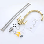 Kitchen Tap Stainless Steel Sink Mixer Taps Monobloc