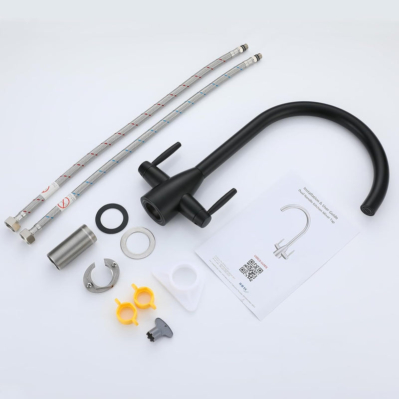 Kitchen Tap Stainless Steel Sink Mixer Taps Monobloc