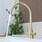 Kitchen Tap Stainless Steel Sink Mixer Taps Monobloc