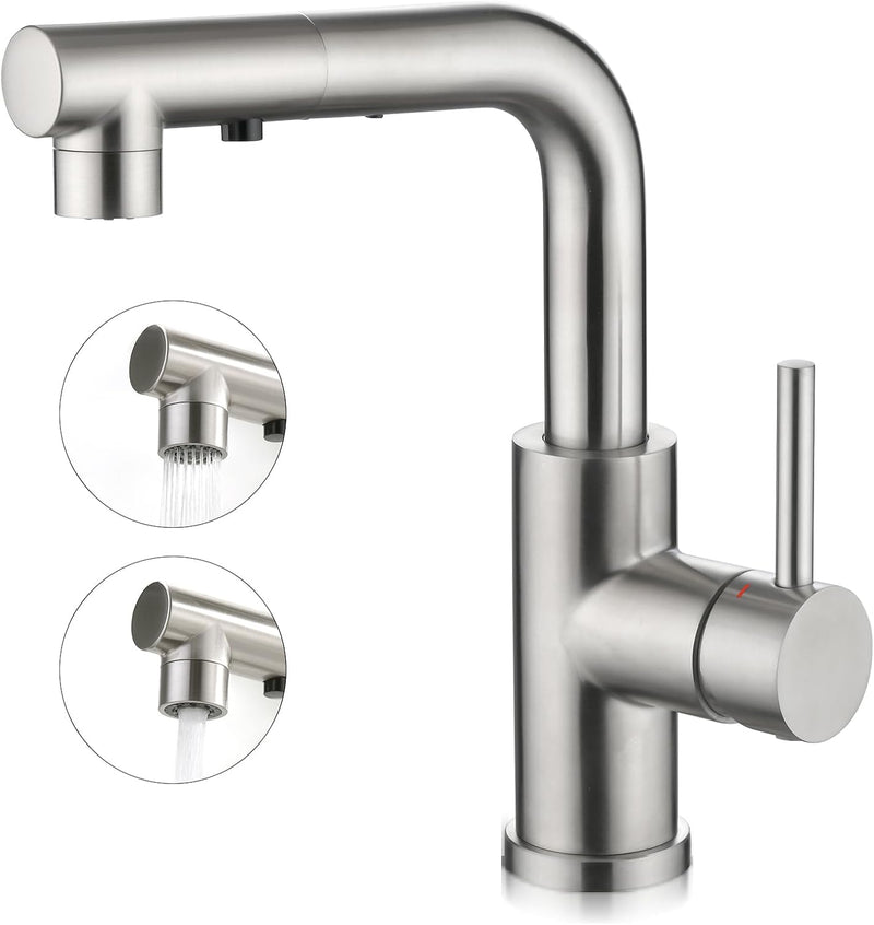 Kitchen Tap with 3 Function Sprayer Pull Out