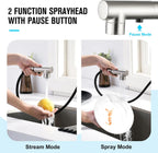 Kitchen Tap with 3 Function Sprayer Pull Out