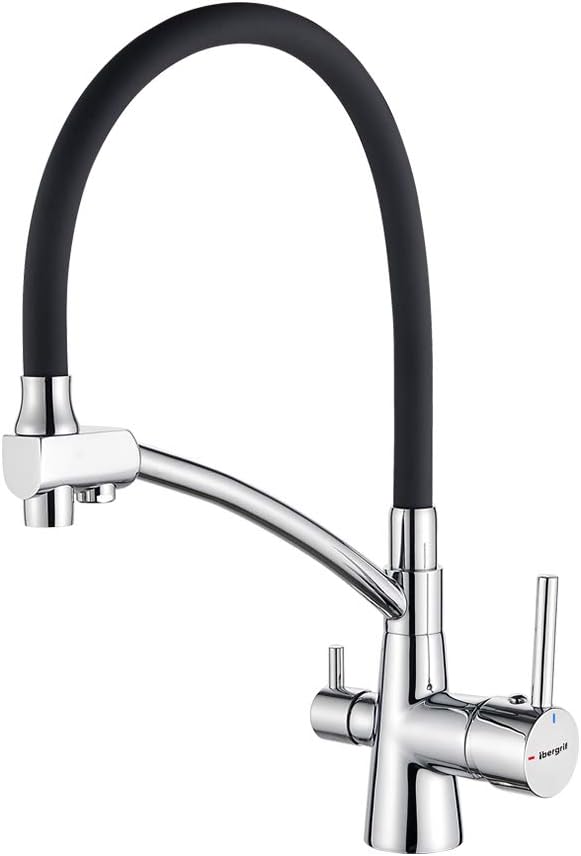 Kitchen Tap with Flexible Spout 3 in 1