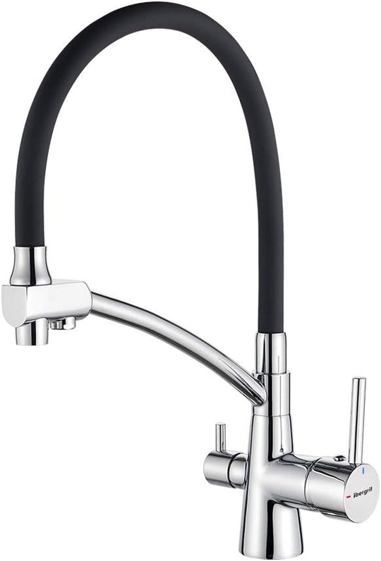 Kitchen Tap with Flexible Spout 3 in 1